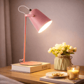 Tischlampe mit drehbarem Schirm und augenschonendem Licht