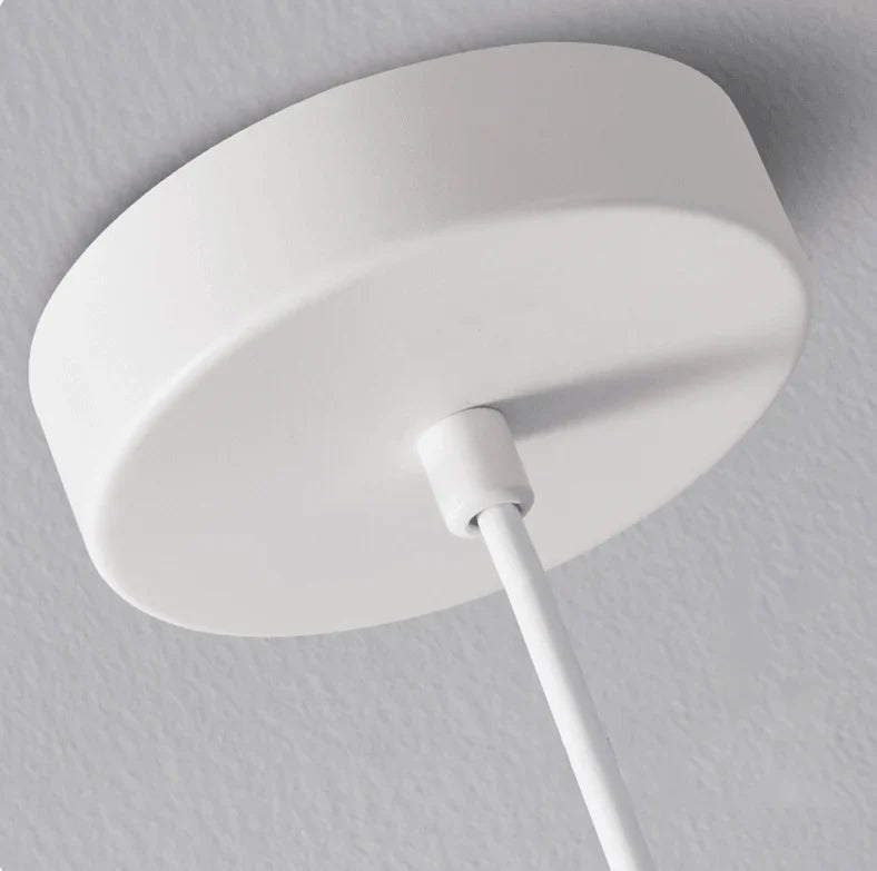 Pendant light with a wood look - Scandinavian spotlight for targeted lighting