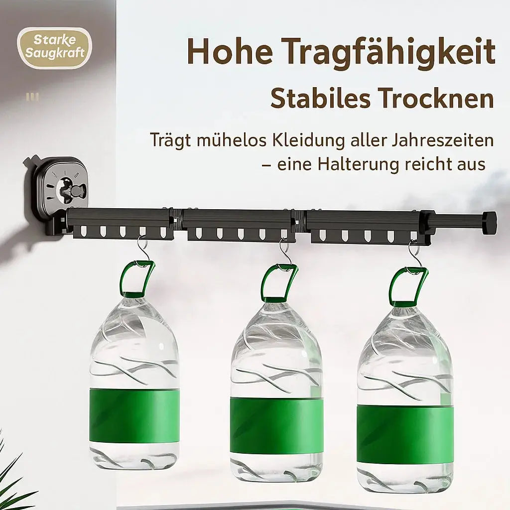 Wand-Wäschetrockner ohne Bohren – Perfekt für Mietwohnungen & kleine Räume product image 3
