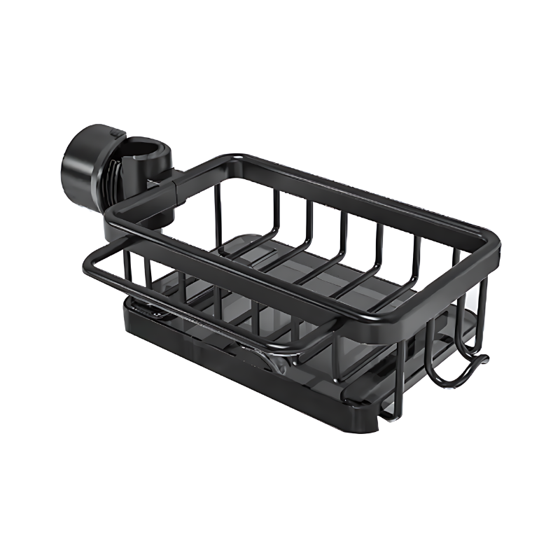 Sink Drain Rack – No Drilling Required, Made of Aluminum