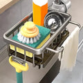 Sink Drain Rack – No Drilling Required, Made of Aluminum