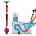 High-pressure drain cleaner - quickly remove clogs without chemicals