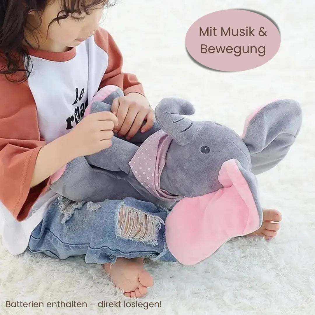 Plüsch-Elefant mit Musik – Bewegliche Ohren & Kinderlachen garantiert product image 4