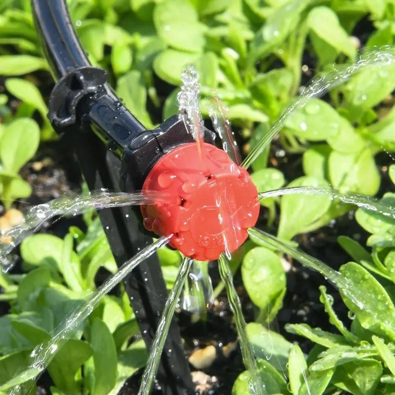 Tropfbewässerung Düsen 360° drehbar – 50 Stück für Garten