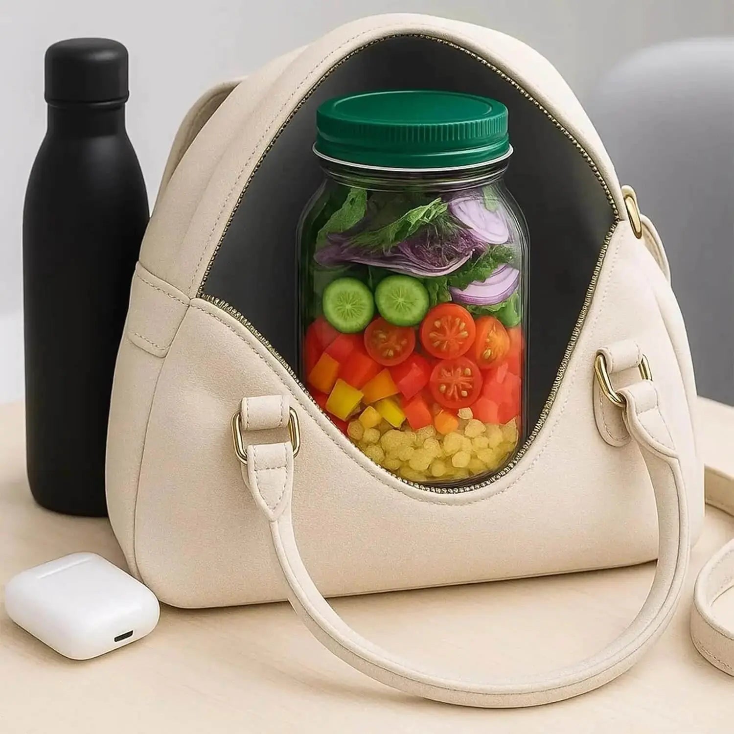 Premium Salatbox mit Leckdichtem Deckel - BPA-frei product image 2