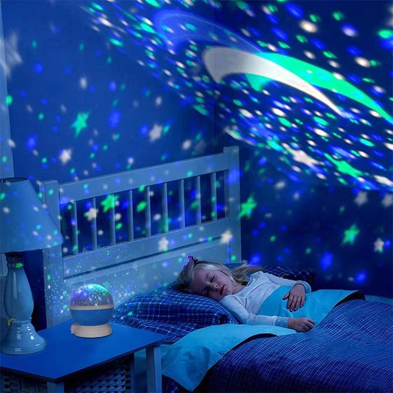 Projektor Nachtlicht mit LED für Kinderzimmer