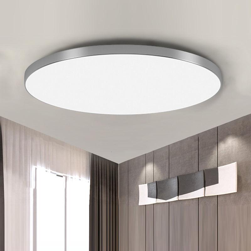Runde LED Deckenleuchte flach – modern für Wohn- und Schlafzimmer