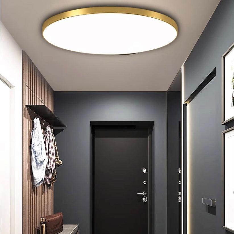 Runde LED Deckenleuchte flach – modern für Wohn- und Schlafzimmer