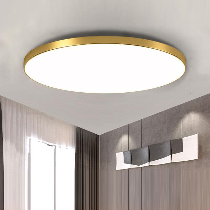 Runde LED Deckenleuchte flach – modern für Wohn- und Schlafzimmer