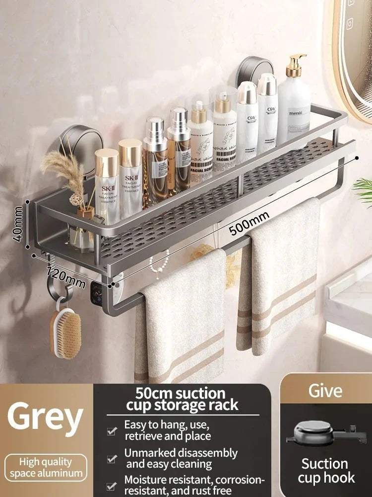 Saugnapf-Badregal – Bohrlochfreie Wandmontage in 3 Größen product image 8