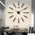 Self-Adhesive 3D Acrylic Wall Clock – Modern and Customisable