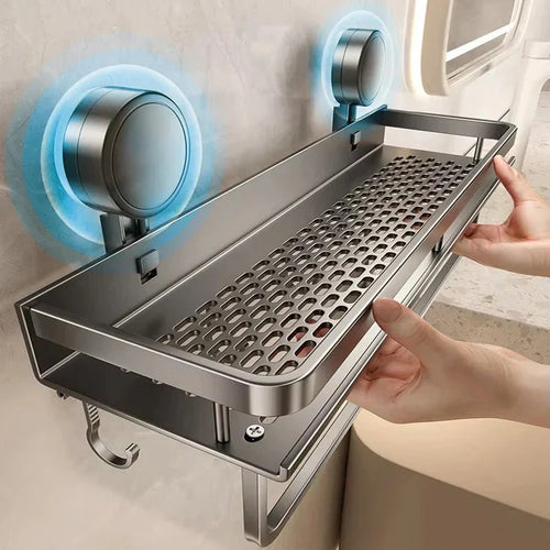 Saugnapf-Badregal – Bohrlochfreie Wandmontage in 3 Größen product image 1