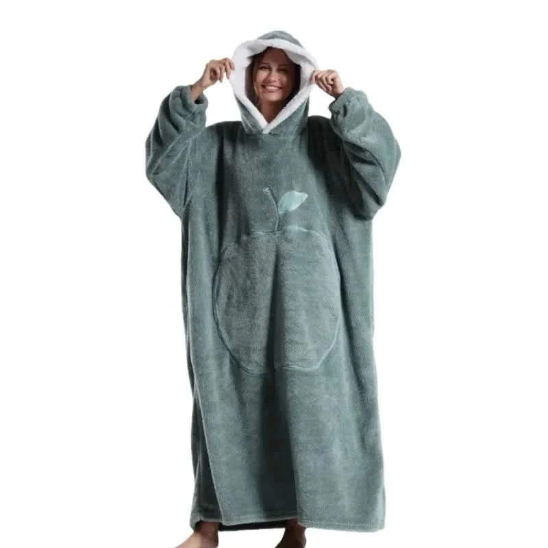Oversized Fleece Hoodie mit Kapuze – weich und bequem