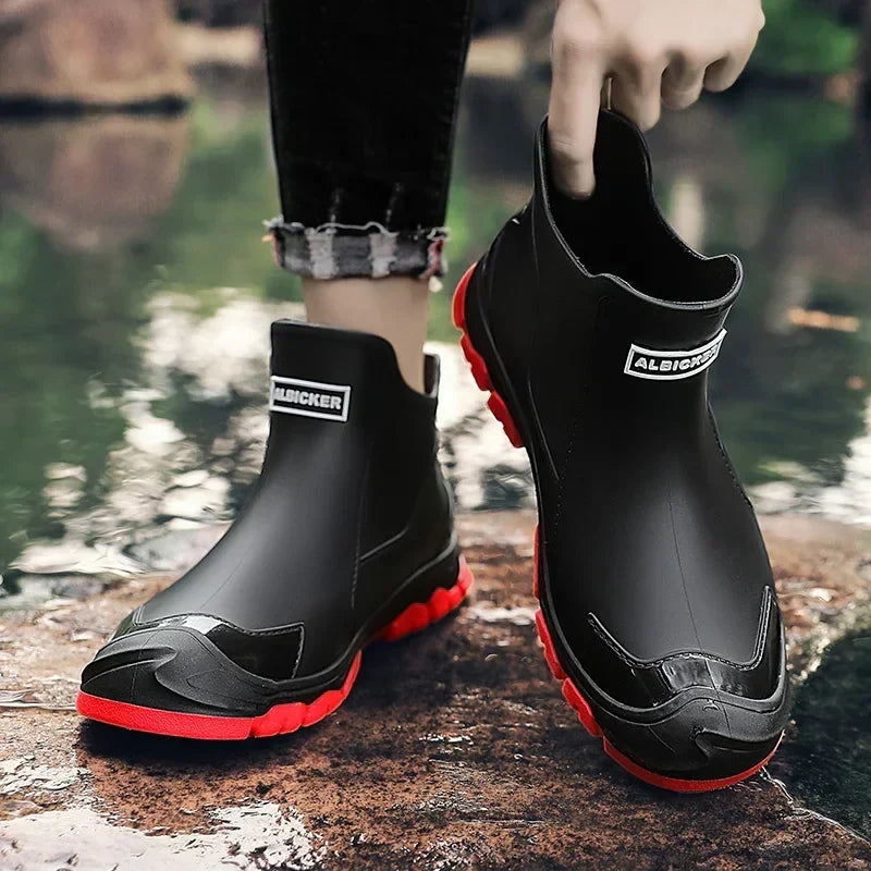 Women's outdoor rubber boots – durable, waterproof, and easy to care for