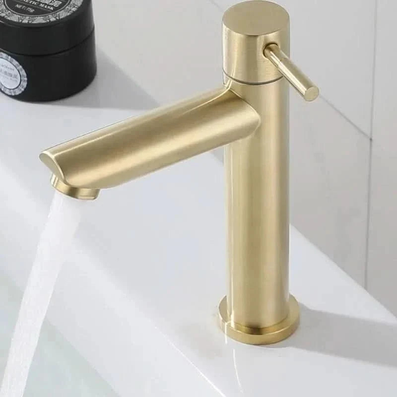 Einhebel-Badarmatur aus Edelstahl – modernes Design