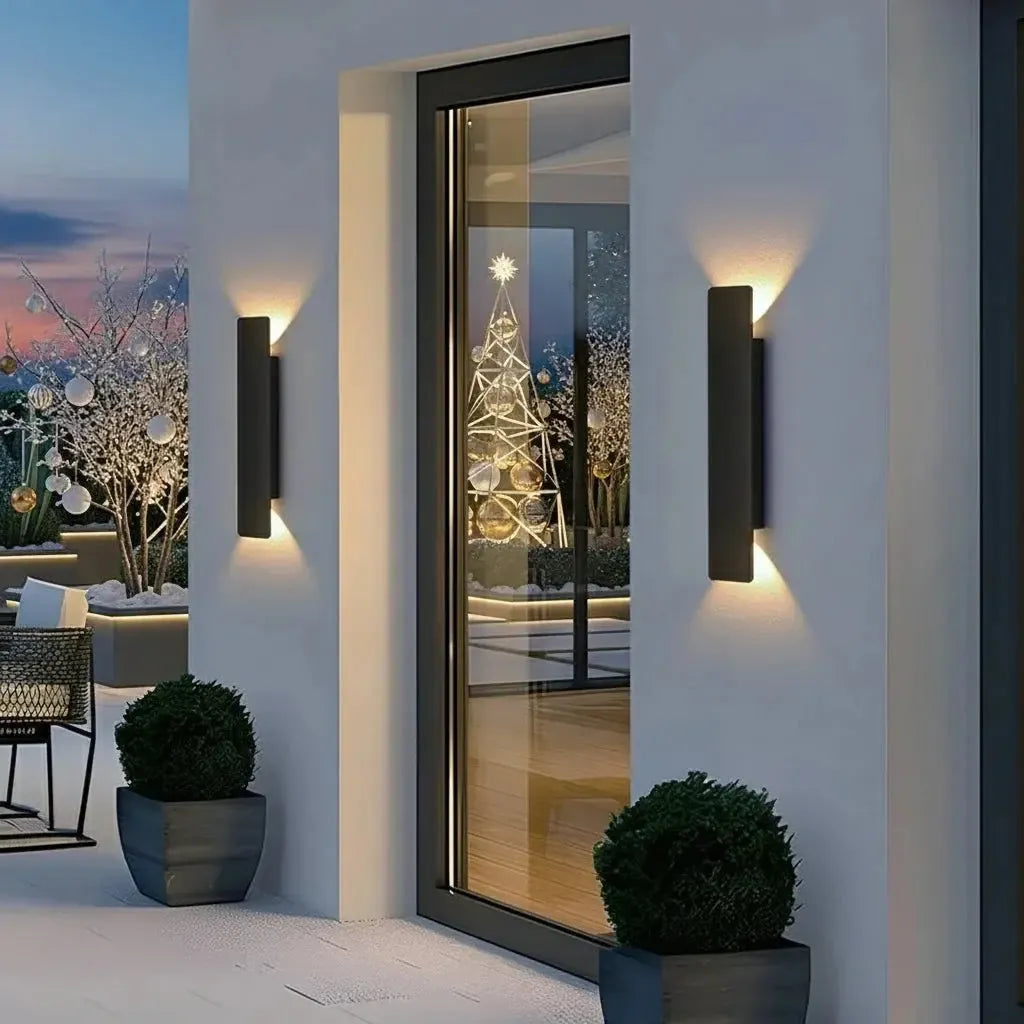 LED aluminum outdoor wall light – waterproof for indoor and outdoor use
