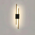 LED Wandleuchte Metall Acryl mit 3 Lichtfarben einstellbar