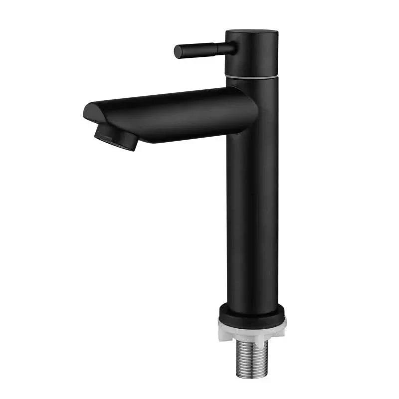Einhebel-Badarmatur aus Edelstahl – modernes Design