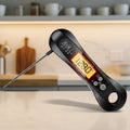 Digitales Fleischthermometer mit klappbarer Sonde und LED-Display