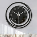 Moderne Wanduhr mit minimalistischem Design und lautlosem Uhrwerk