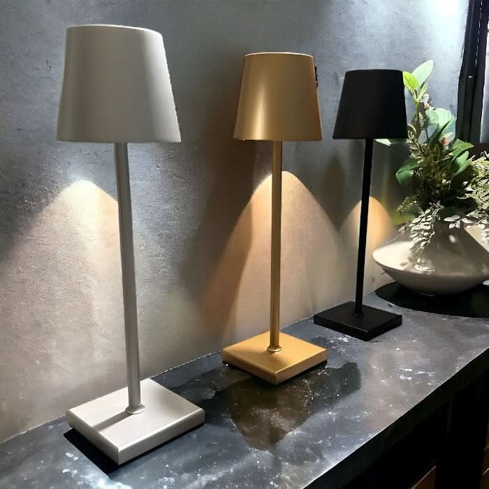 Rechargeable wireless table lamp - LED light for every room