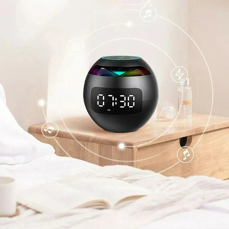 Bluetooth Wecker mit Nachtlicht und LED-Lichtshow – 3 in 1