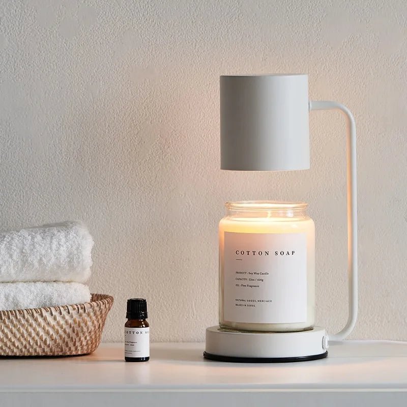 Kerzenwarmer Lampe – elektrisch, flammenlos, für Duftkerzen