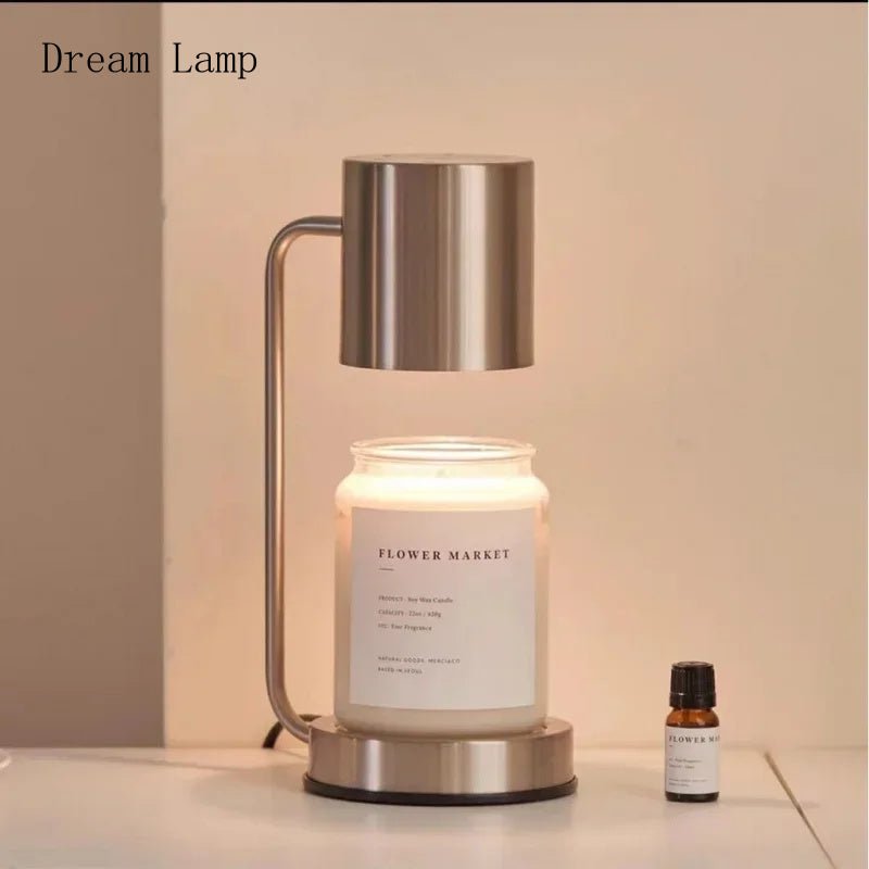 Kerzenwarmer Lampe – elektrisch, flammenlos, für Duftkerzen