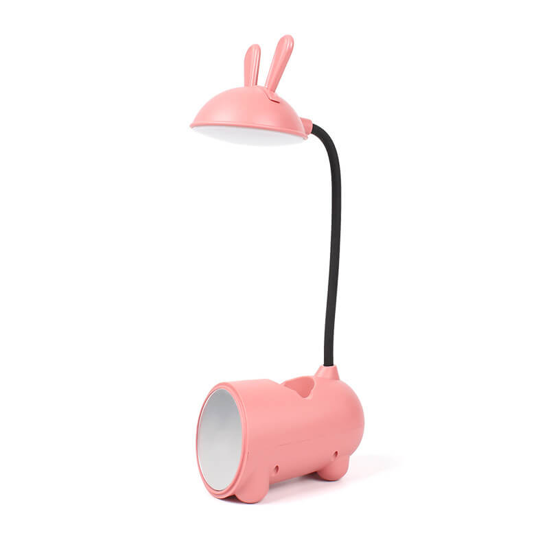 LED Tischlampe mit Stiftehalter und USB-Anschluss für Schreibtisch