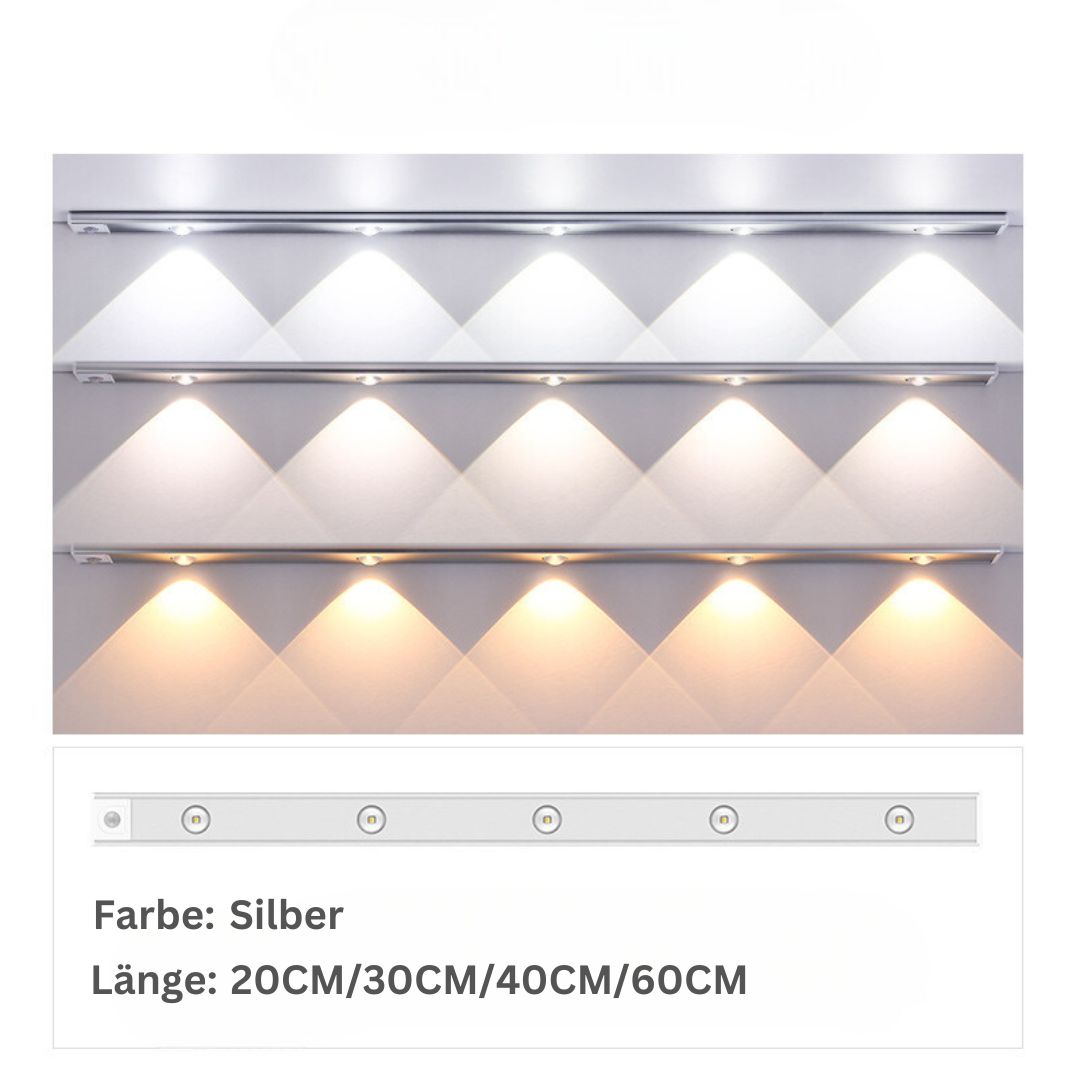 LED under-cabinet light with motion sensor - energy-efficient