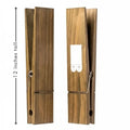 Wooden towel rack - stylish clip for the bathroom