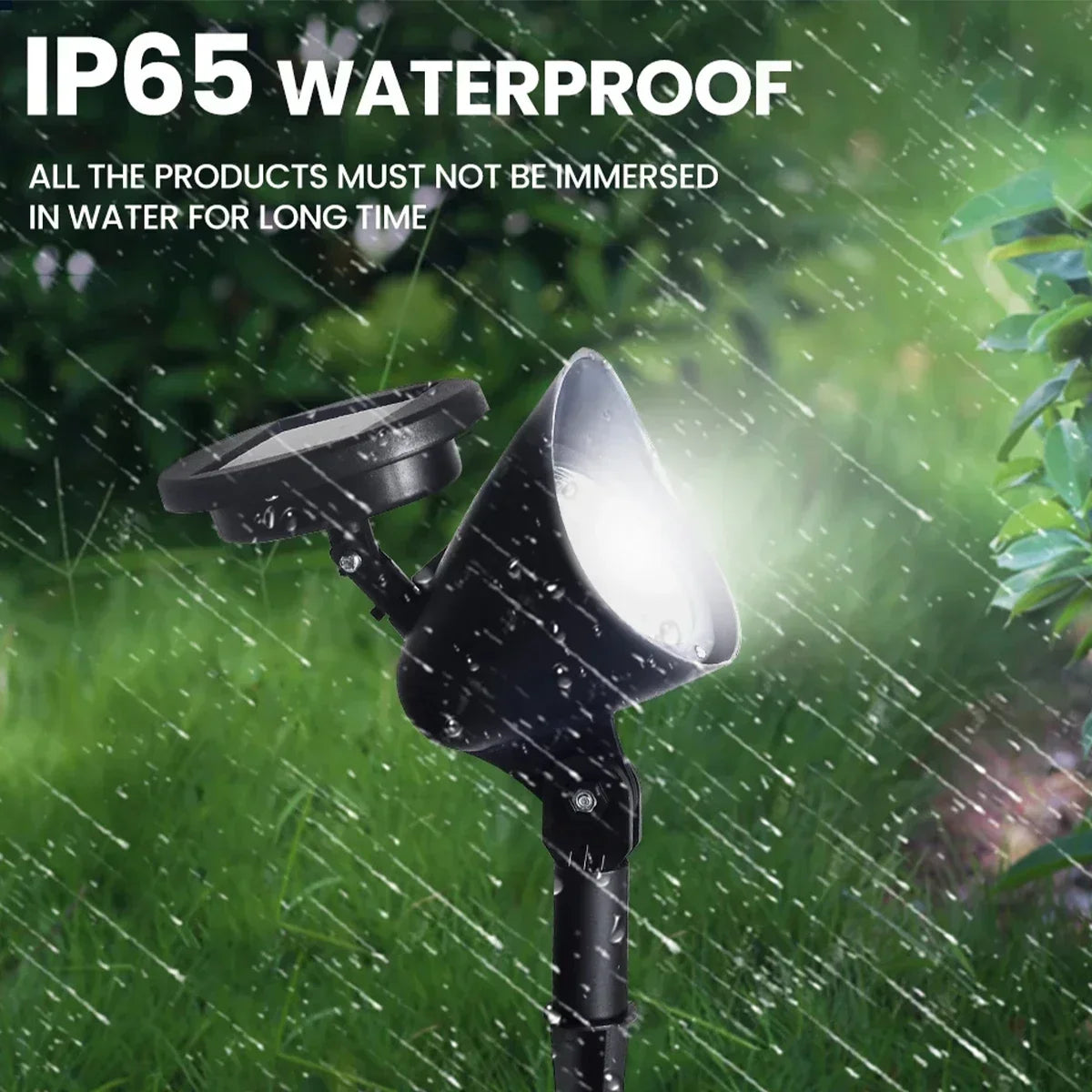 LED garden spotlight - IP65 spotlight for outdoor use
