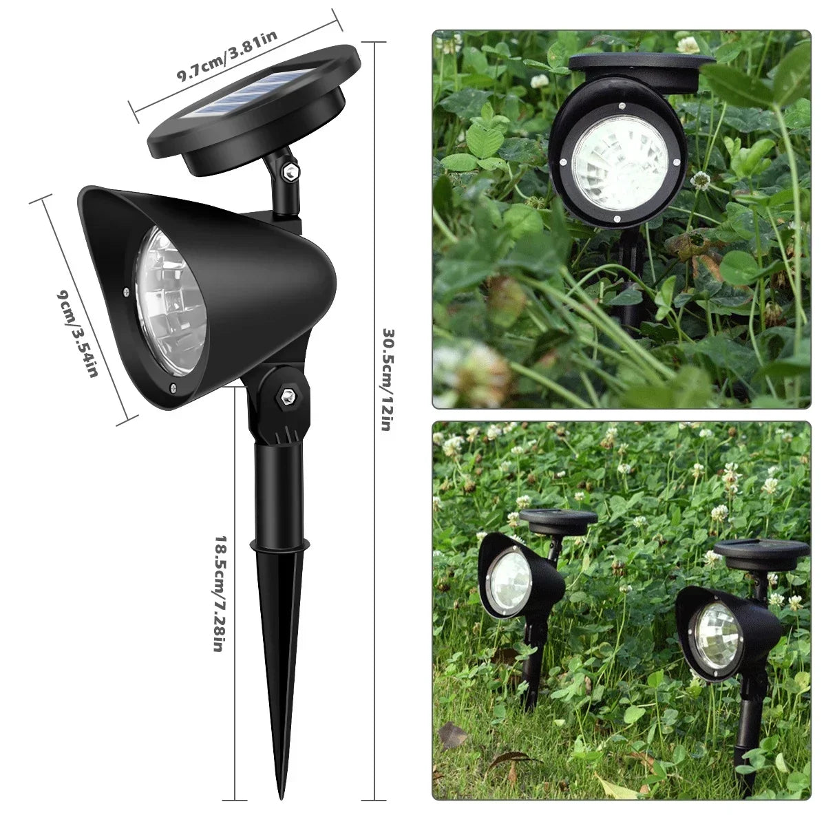 LED garden spotlight - IP65 spotlight for outdoor use
