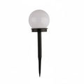 Round LED solar garden light with automatic light control