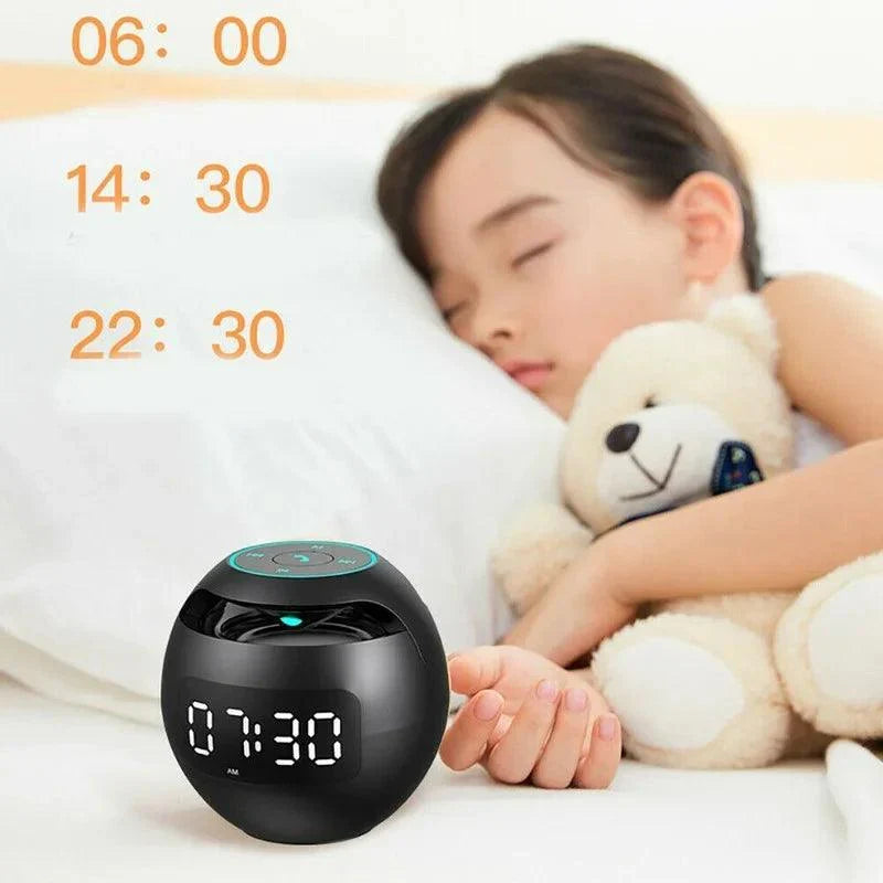 Bluetooth Wecker mit Nachtlicht und LED-Lichtshow – 3 in 1