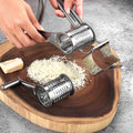 Rotationsreibe für Käse – Edelstahl mit Handkurbel product image 1