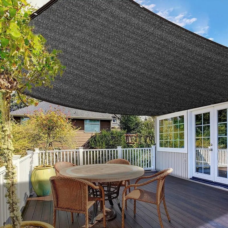 Schattiernetz HDPE für Garten, Terrasse und Balkon
