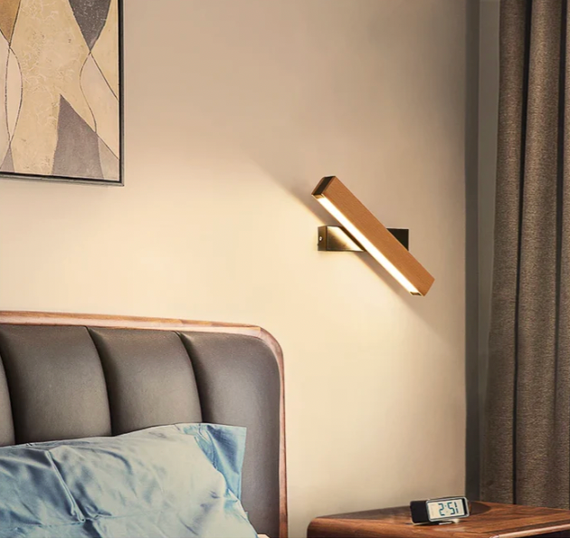 LED Wandleuchte drehbar – minimalistisches japanisches Design