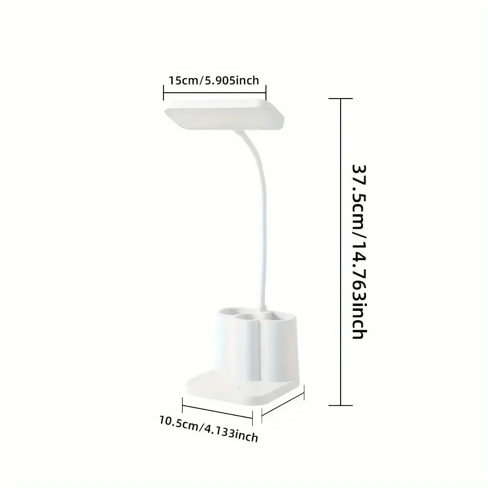 Schreibtischlampe mit verstellbarem Arm und USB-Aufladung