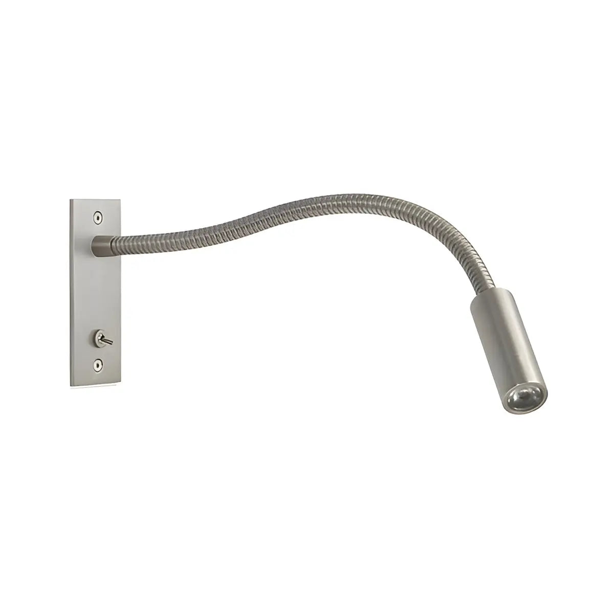 Wandleselampe mit flexiblem Arm und drei Lichtfarben