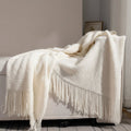 Strick-Fleecedecke mit Fleece-Innenfutter – weich und dekorativ