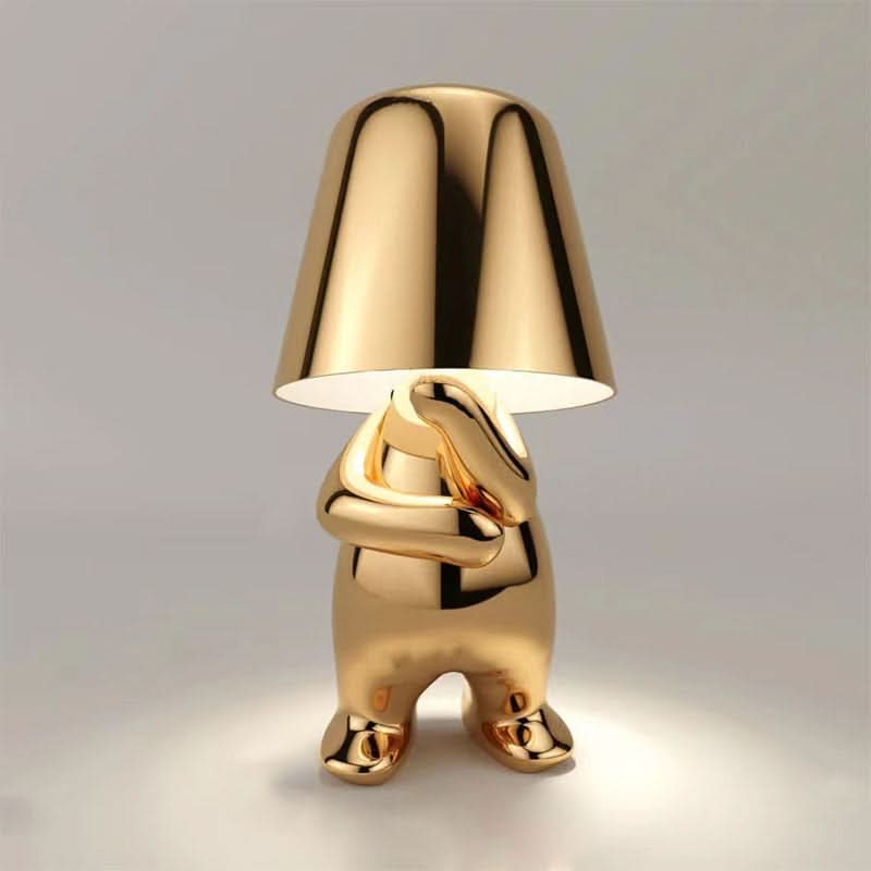 Dimmbare LED Tischleuchte aus Metall und Acryl – modernes Design