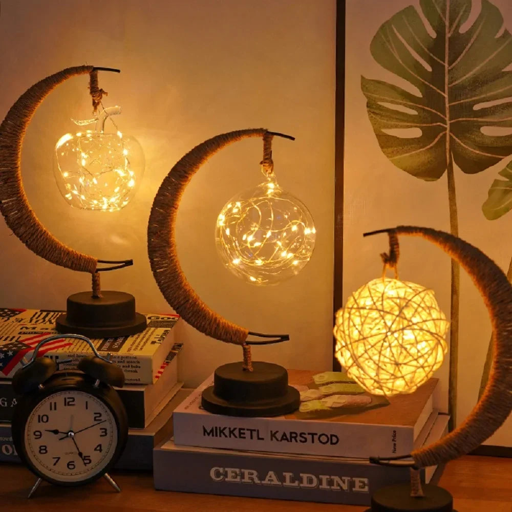 Moon lamp with color-changing - cordless LED decorative light