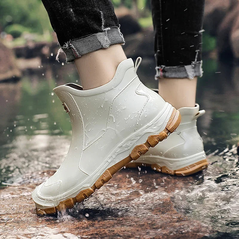 Women's outdoor rubber boots – durable, waterproof, and easy to care for