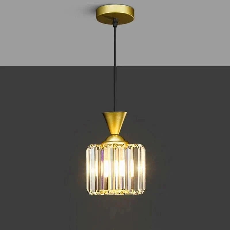 Art Deco Kristall-Pendelleuchte – elegantes Hängeleuchte Design