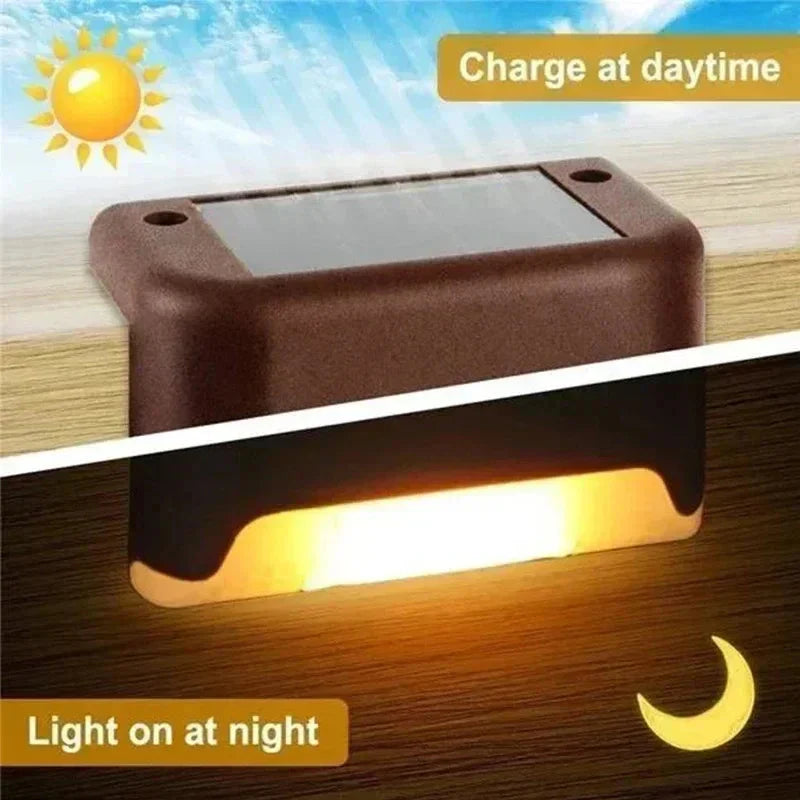 Solar-Stufenleuchte 8er-Set – Sicher unterwegs, schön beleuchtet product image 5