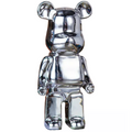 Resin bear sculpture - modern decorative figure for the home