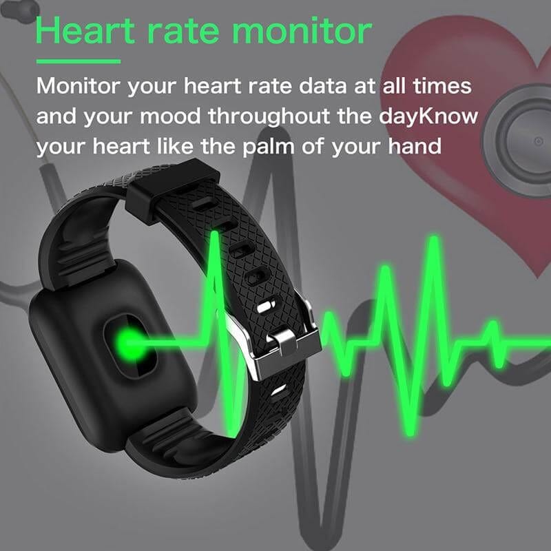 Smart Fitness Tracker mit Herzfrequenz- und Schlaftracking