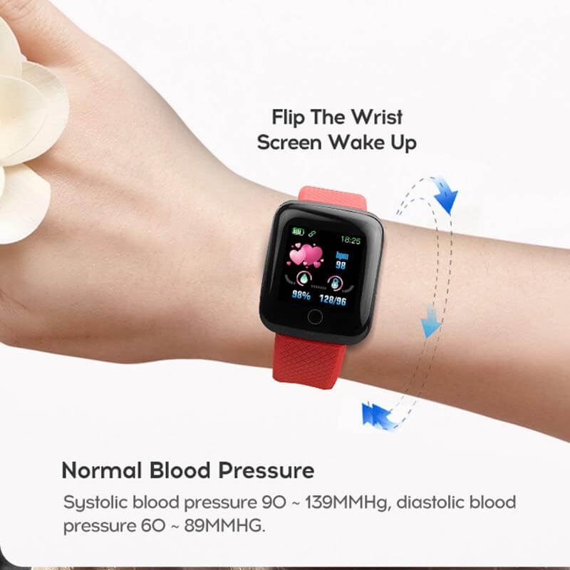 Smart Fitness Tracker mit Herzfrequenz- und Schlaftracking