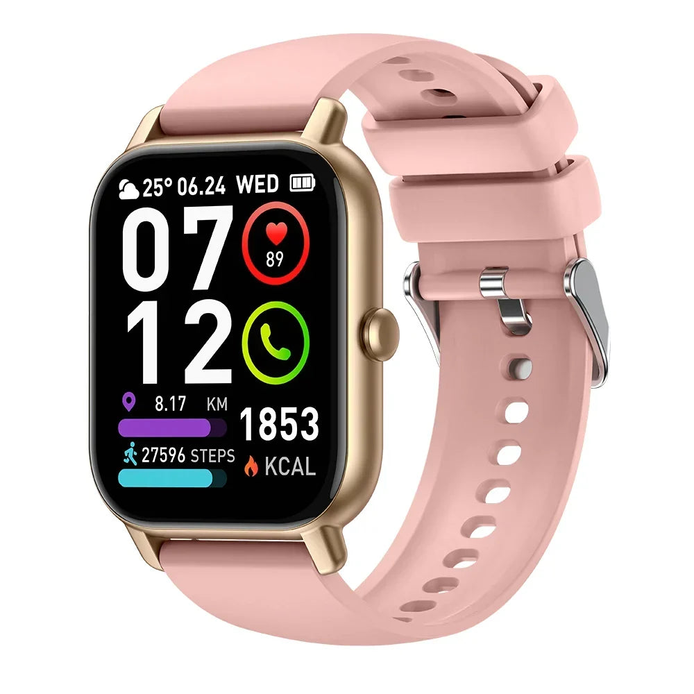 Smartwatch with blood glucose monitoring and 24/7 heart rate monitoring